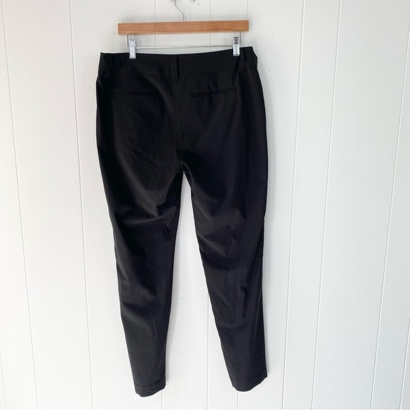Eileen Fisher black tapered leg pants 35” waist, 30.5” inseam - Picture 7 of 13